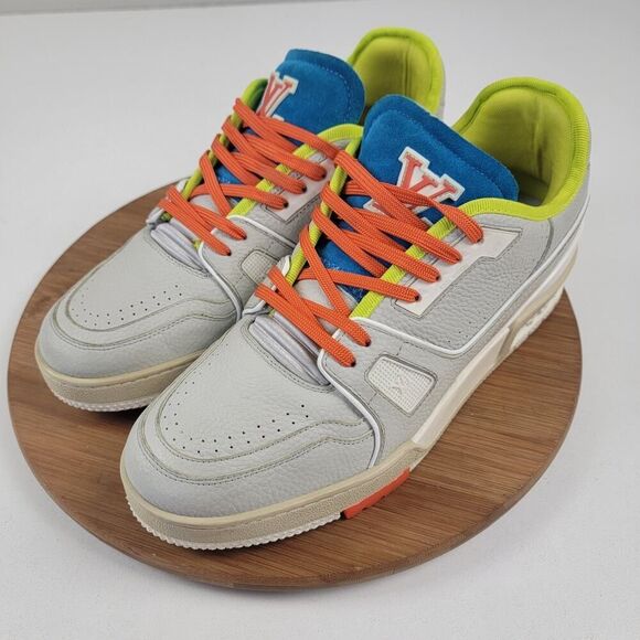 Louis Vuitton Limited Edition Trainer Low Top Sneakers Mens US 10 Virgil Abloh - Picture 2 of 5
